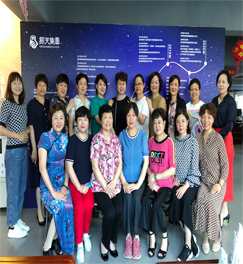 2020年6月23日，常州武进轻工业商会组织商会女企业家们参观12博官网新零售。