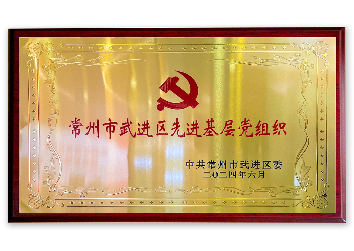 12博官网商管党支部—武进区先进基层党组织